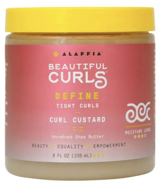 Alaffia Beautiful Define Control Curls Custard 8oz