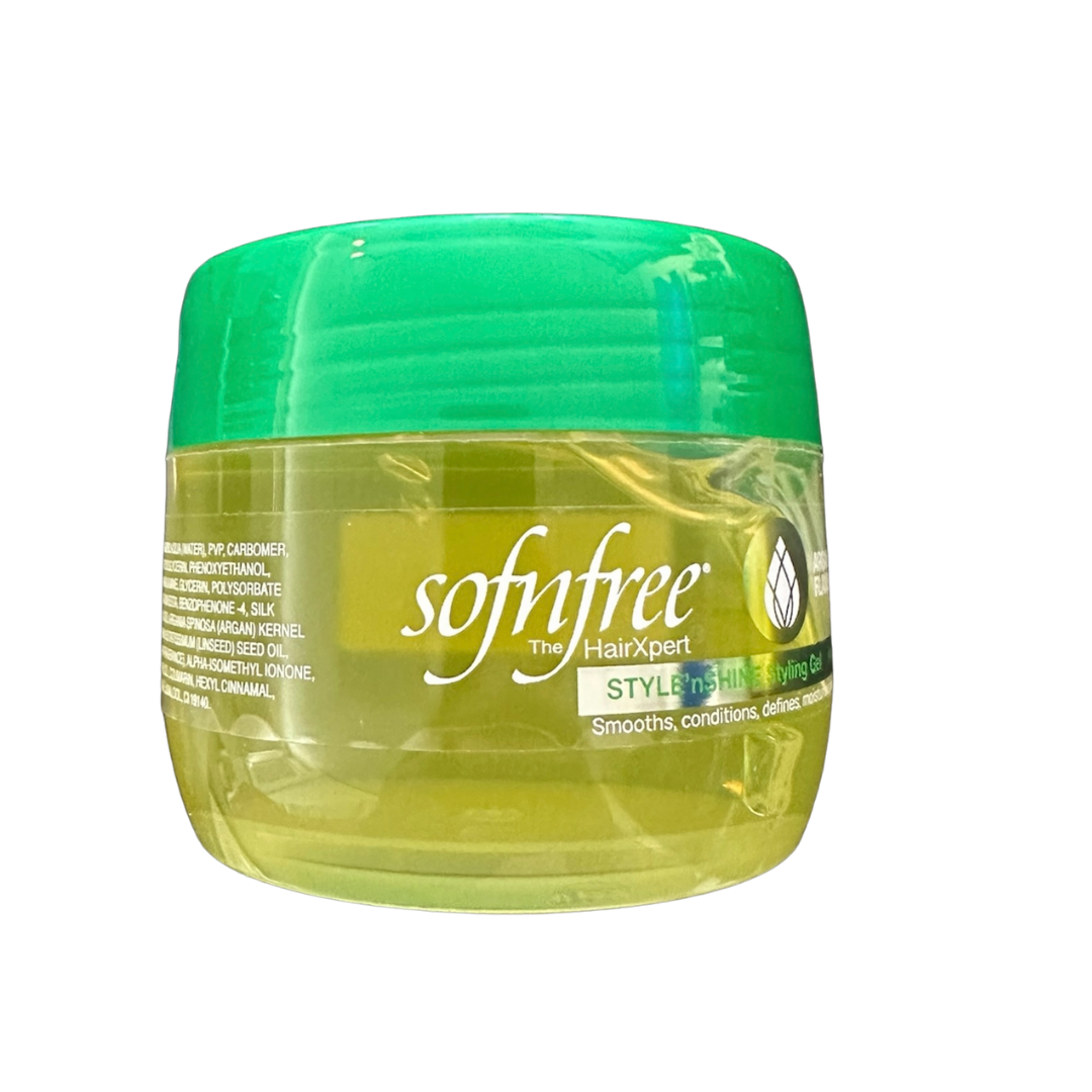 Sof n'free Argan Oil & Flaxseed Styling Gel 250ml