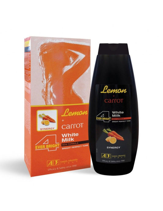A3 Lemon 4-Ever Bright Body Milk w/Carrot 400ml