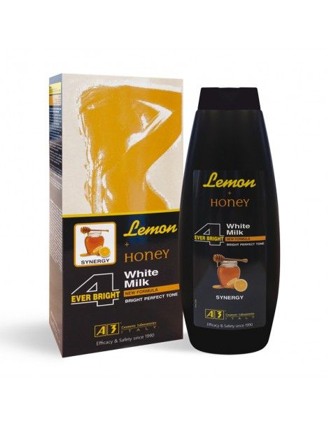 A3 Lemon 4-Ever Bright Body Milk w/Honey 400ml