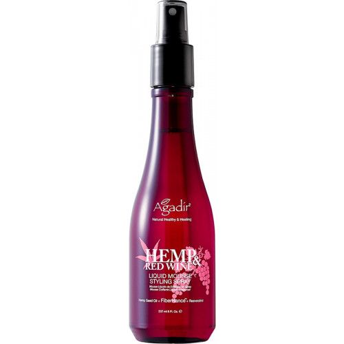 Agadir Hemp & Red Wine Liquid Mousse Styling Spray 237ml/8oz