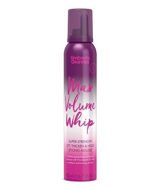 Umberto Giannini Max Volume Whip Lift, Thicken & Hold Mousse 200ml.