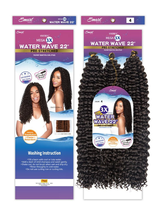 ViviTress Pre Stretched Water Wave 3x 22" - 4