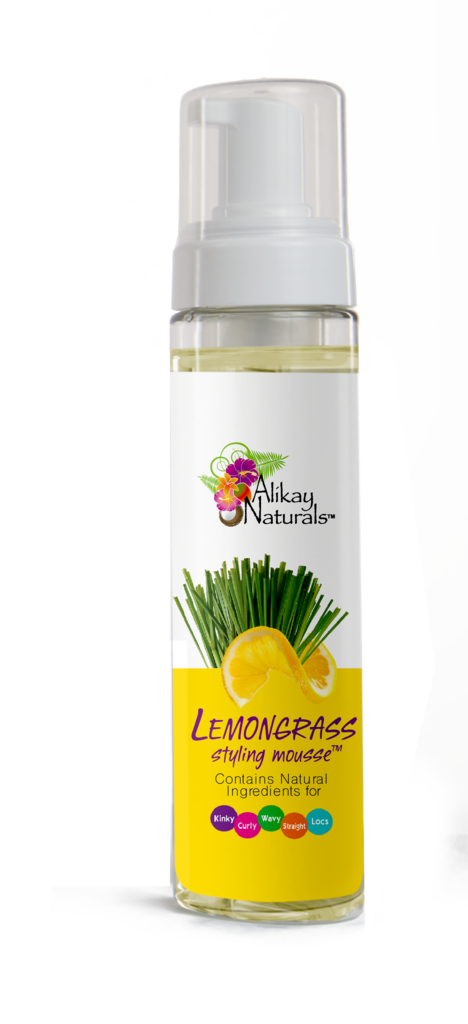 Alikay Naturals Lemongrass Styling Mousse 237 ml