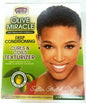 African Pride Olive Miracle Deep Conditioning CURLS & COILS TEXTURIZER Kit