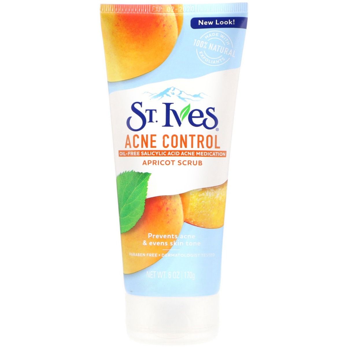 ST. Ives Acne Control Apricot Scrub (Tube) 6oz