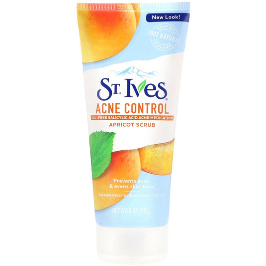 ST. Ives Acne Control Apricot Scrub (Tube) 6oz