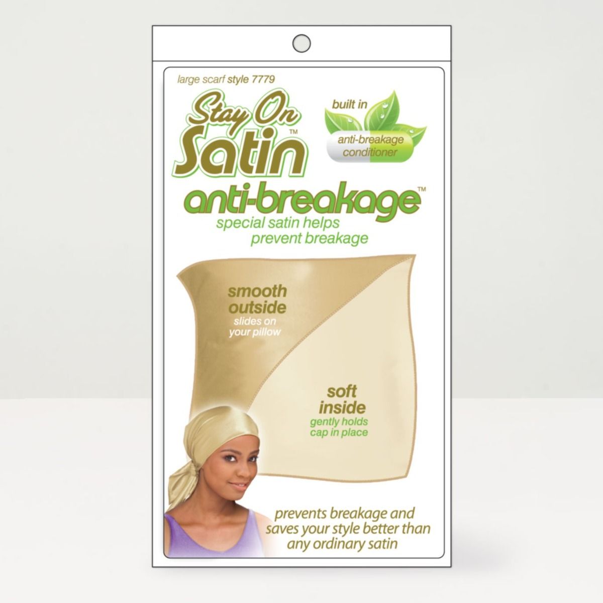 Stay on Satin Anti Breakage Large Scarf 7779