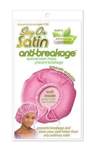 Stay On Satin Anti Breakage Edge Bonnet 7722 Assorted colors