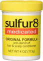 Sulfur8 Medicated Anti Deandruff Hair & Scalp Conditioner 4oz