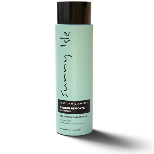Sunny Isle Just For Wig, Weave, Braid & Extensions - Residue Remover Shampoo 12oz