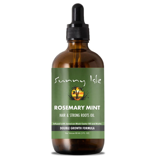 Sunny Isle Rosemary Mint & Strong Roots Oil 3oz
