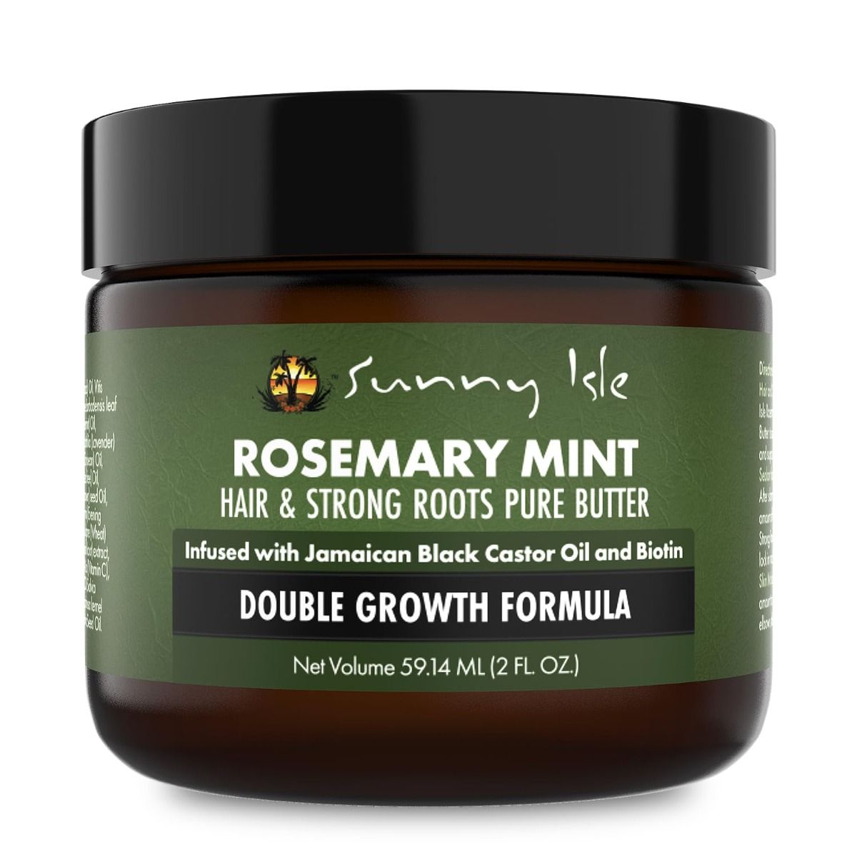 Sunny Isle Rosemary Mint & Strong Roots Pure Butter 2oz