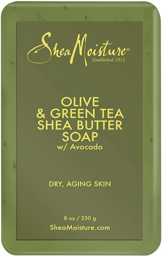 Shea Moisture Olive & Green Tea Shea Butter Soap 8oz