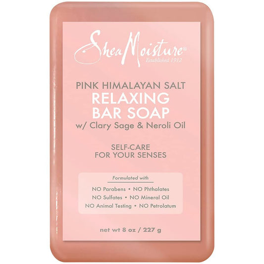 Shea Moisture Pink Himalayan Salt Bar Soap 8oz