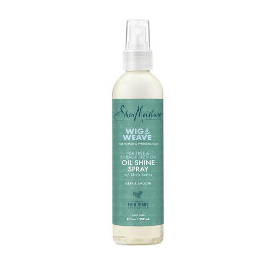 Shea Moisture Wig & Weave Tea Tree & Borage Seed Oil Shine Spray 237ml