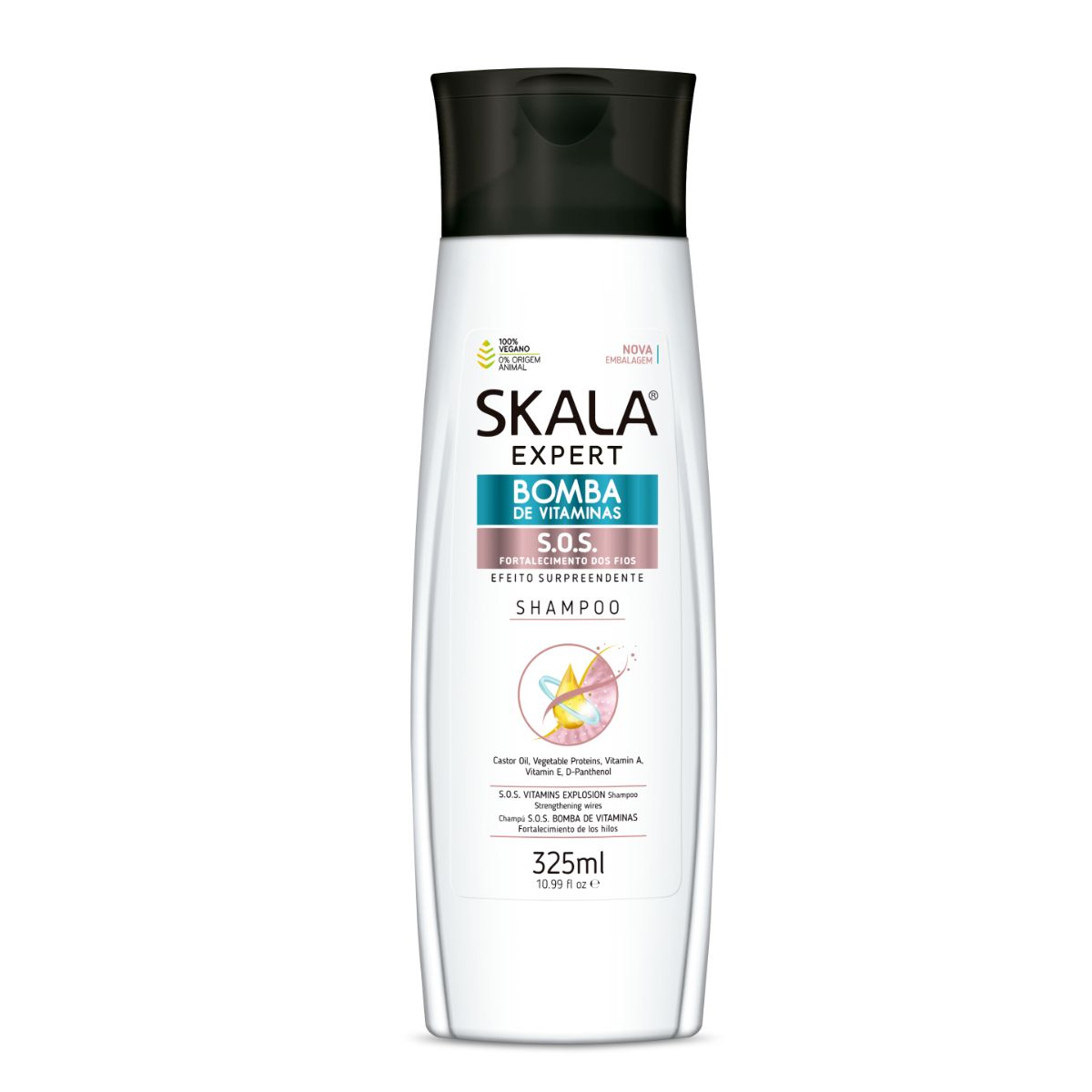 Skala Bomba de Vitaminas Shampoo 325ml