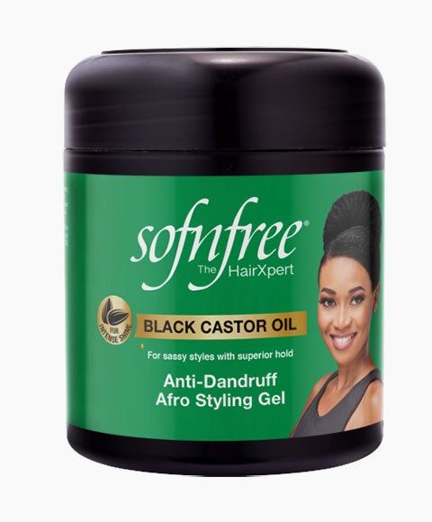 Sof n'free Styling Gel Black Castor Oil 125ml