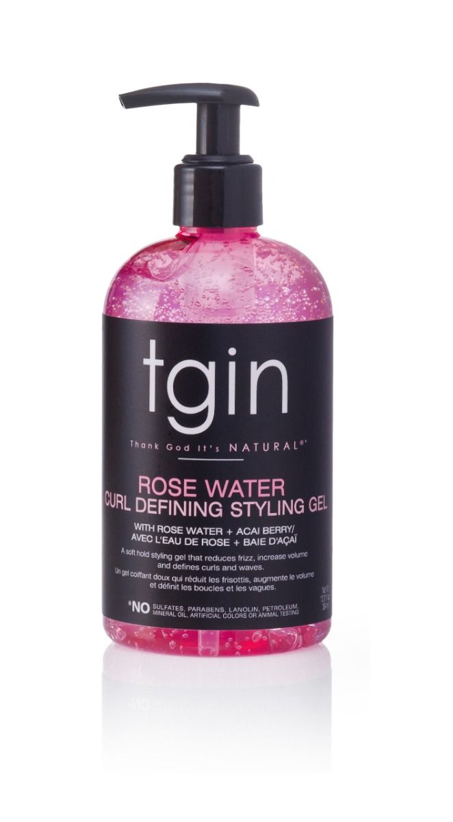 TGIN Rose Water Curl Stylign Gel 13oz