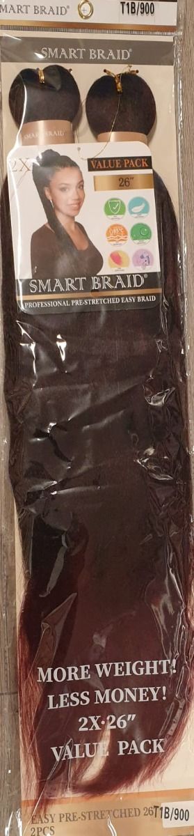 Smart Braids Pre Stretched 2x - T1B-900