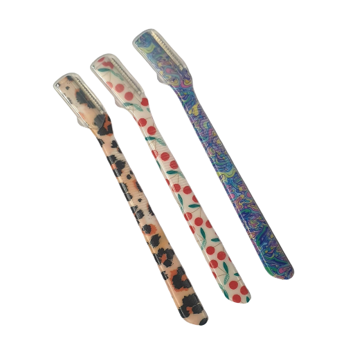 Tinkle Eyebrown Razors Assorted Color (Per Piece)