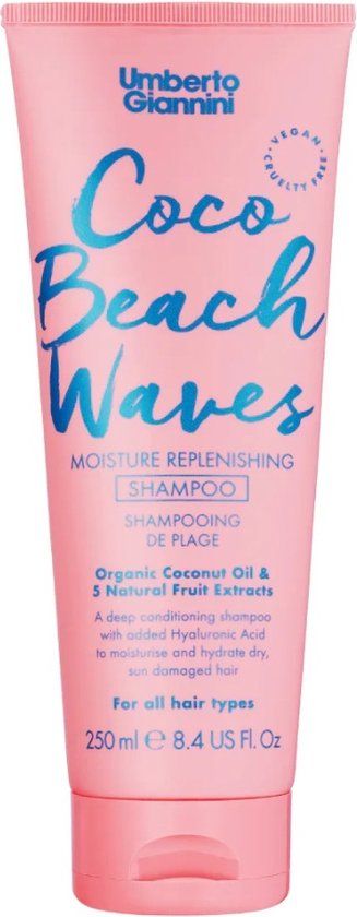 Umberto Giannini Coco Beach Waves Shampoo 250 ml