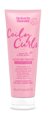 Umberto Giannini Coily Curls Moisture Sulphate Free Gentle Vegan Conditioner 8.4oz