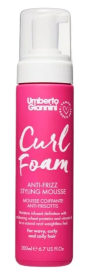 Umberto Giannini Curl Foam Anti-Frizz Styling Mousse 200ml