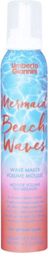 Umberto Giannini Mermaid Beach Waves Volume Mousse 200 ml
