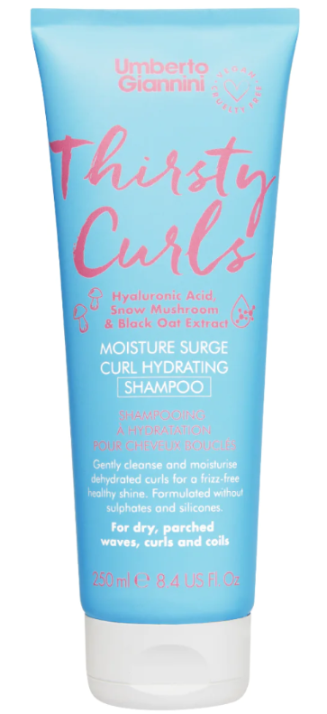 Umberto Giannini Thirsty Curls Curl Hydrating Shampoo 250ml