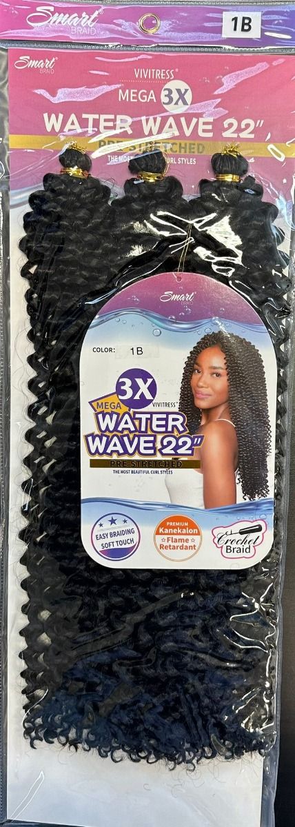 ViviTress Pre Stretched Water Wave 3x 22" - 1B