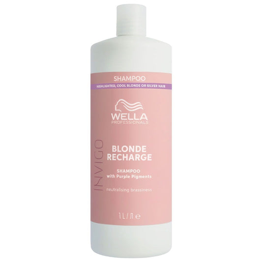 Wella Professionals Invigo Blonde Recharge Color Refreshing Shampoo 1000ml