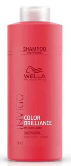 Wella Invigo Color Brilliance Shampoo Unruly Hair 1000ml