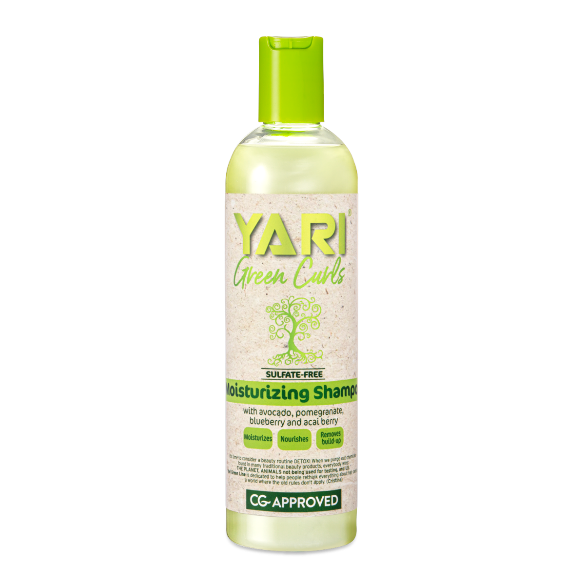 Yari Green Curls Moisturizing Shampoo 355 ml