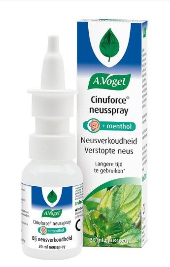 A.vogel Cinuforce Menthol Spray - 20 Ml