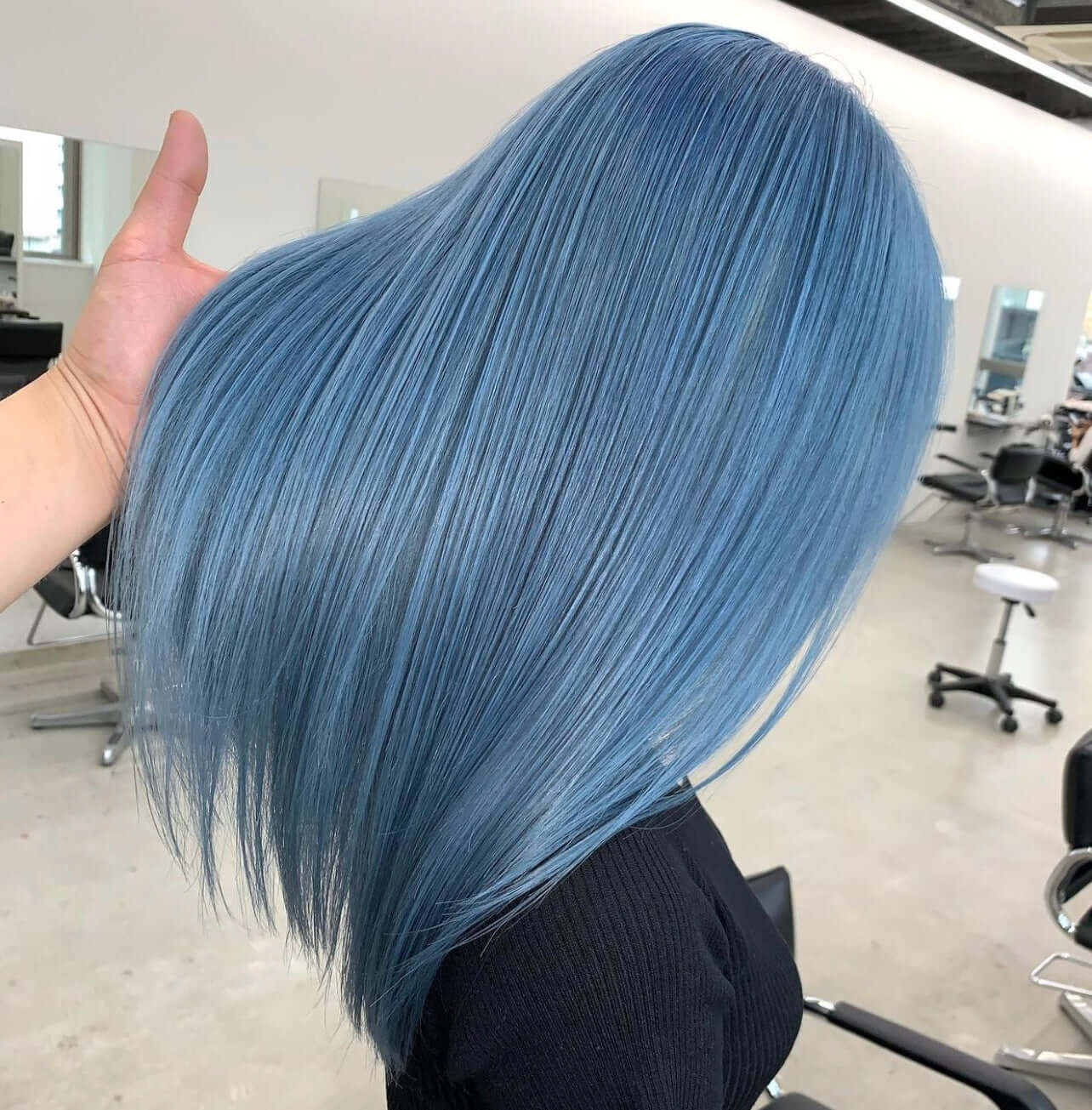 Mattie Denim Blue - Direct Vegan Coloring Cream Semi-Permanent 210ml