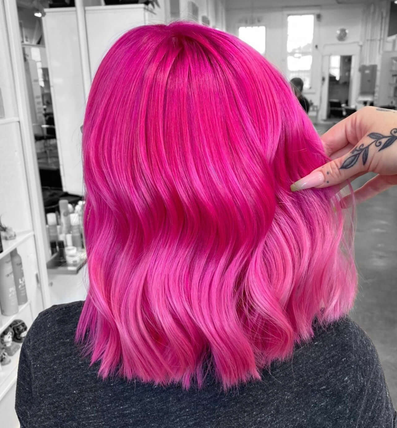 Mattie Bright Pink - Direct Vegan Coloring Cream Semi-Permanent 210ml