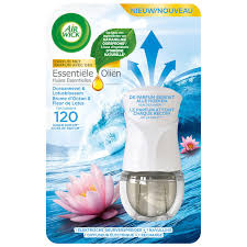 Airwick Electric Fragrance Diffuser - Starter Kit - Ocean Mist & Lotus Flowers 19 ml.